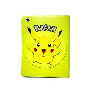 Case for iPad Mini 3 2 1, Pokemon Cartoon Cute Flip Stand PU Leather Lightweight